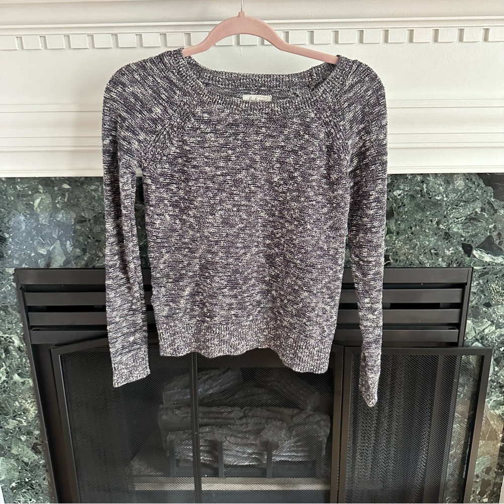 Lou & Grey Lightweight Woven Sweater size XS